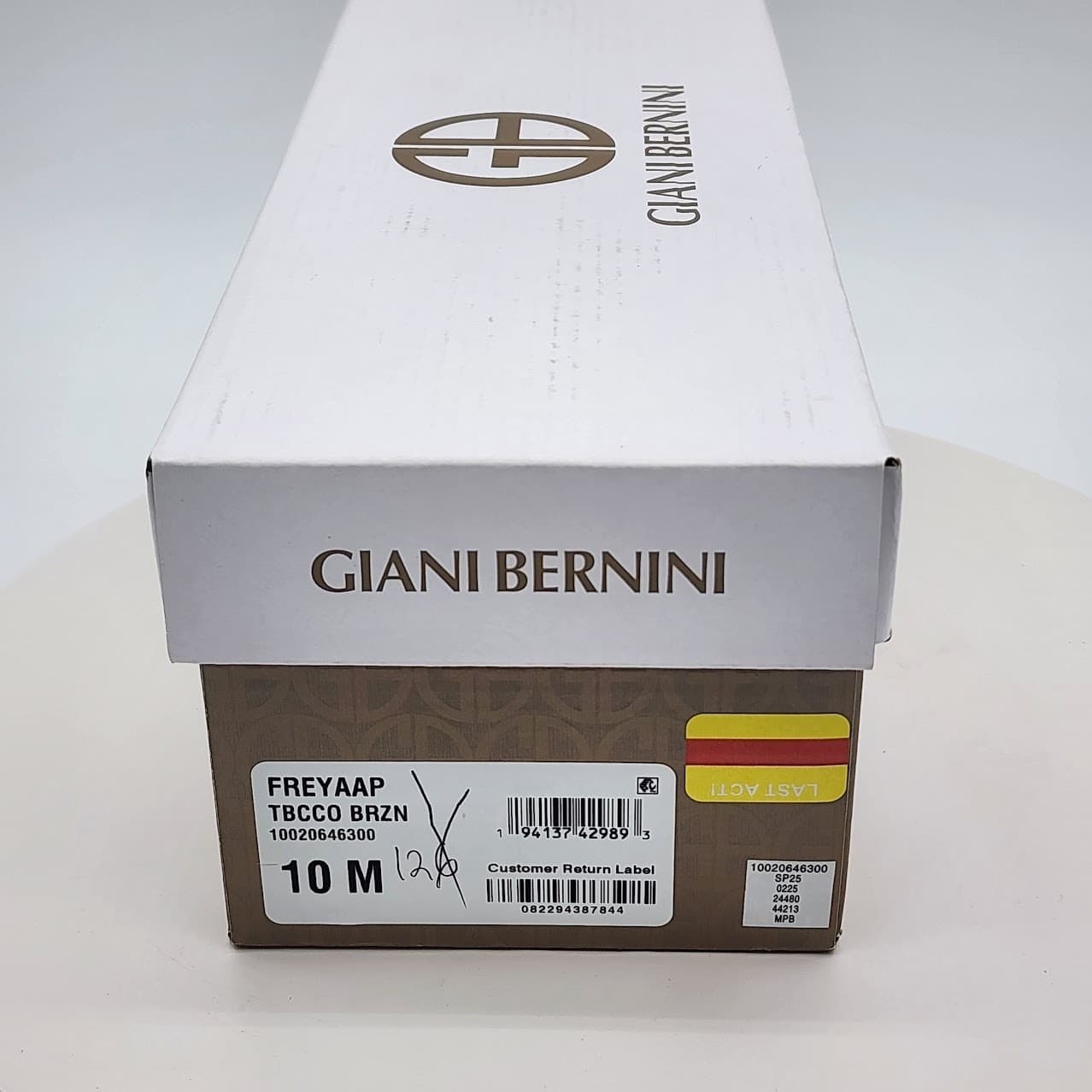 NEW - Giani Bernini FreyaAP Tobacco Bronze Slide Sandals Women's Size 10 M - Thumbnail 9