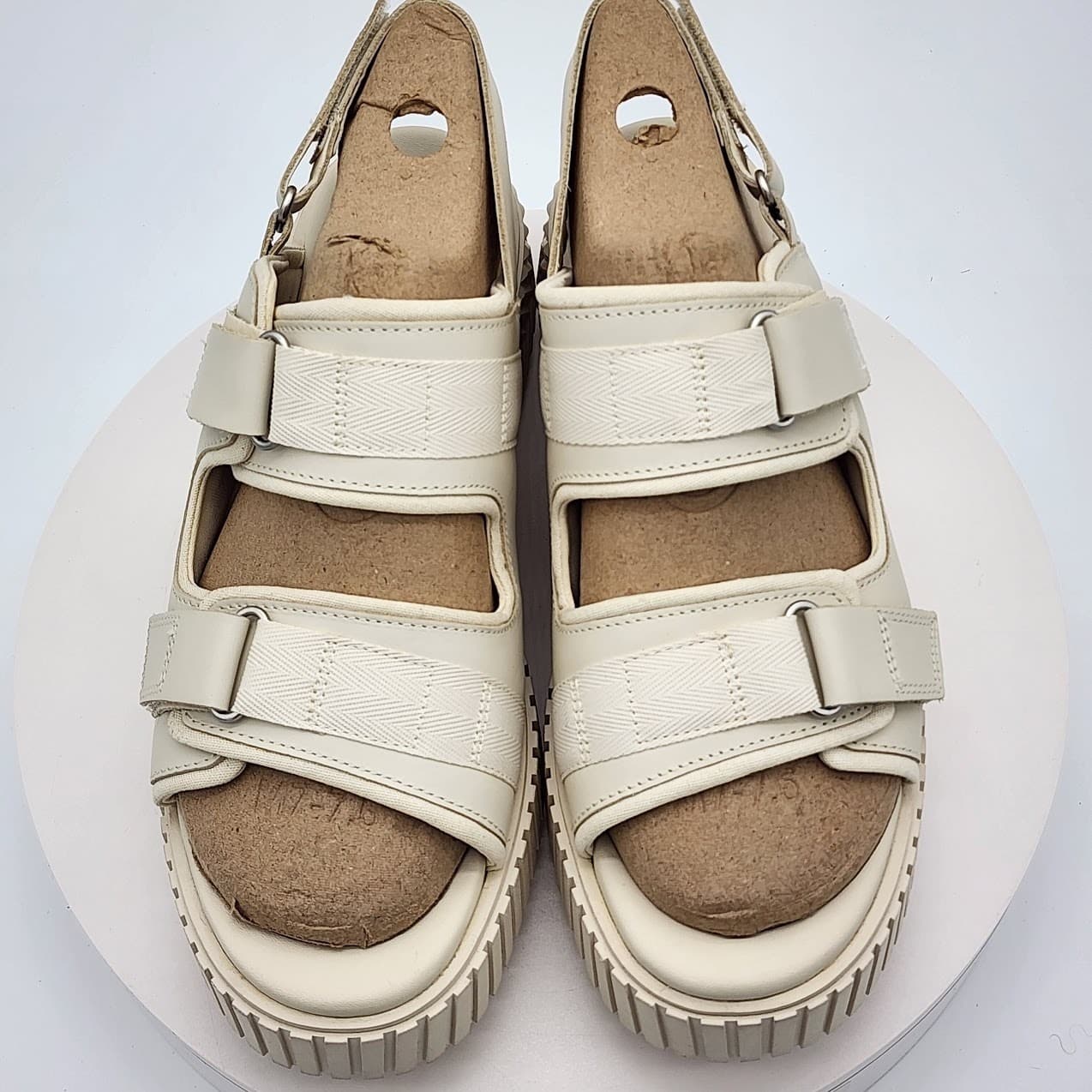 NEW Sorel ONA Ave Multistrap Sandals Beige Womens Size 11 Sport Platform Sandals - Thumbnail 7