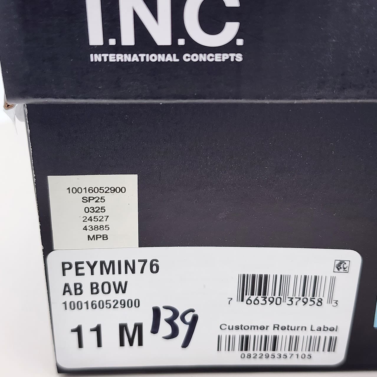 NEW - I.N.C. International Concepts Peymin76 AB Bow Rhinestone Slide Sandals 11M - Thumbnail 9