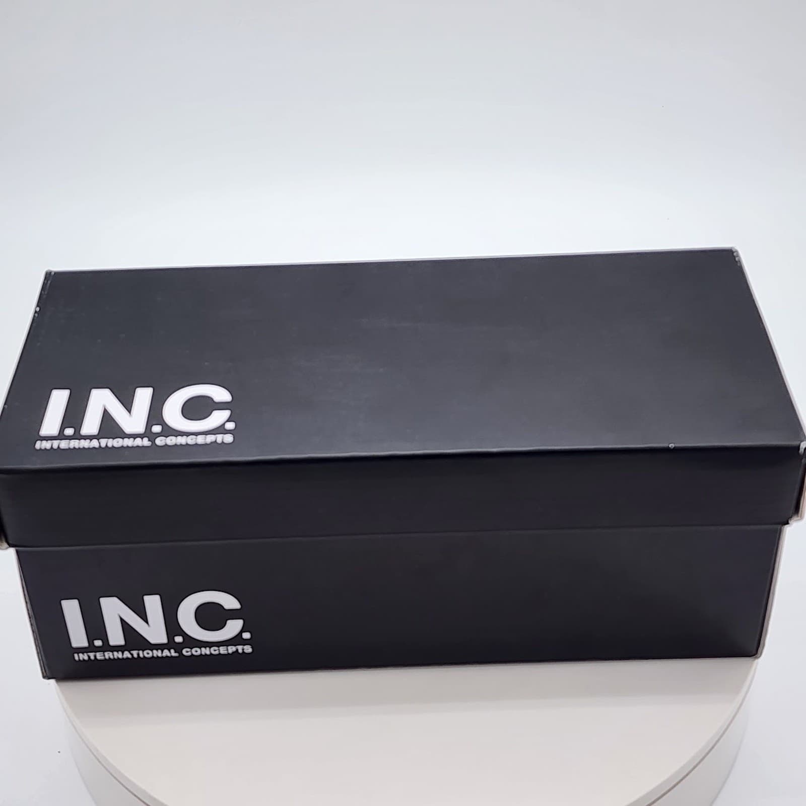 NEW - I.N.C. International Concepts Peymin76 AB Bow Rhinestone Slide Sandals 7 M - Thumbnail 8