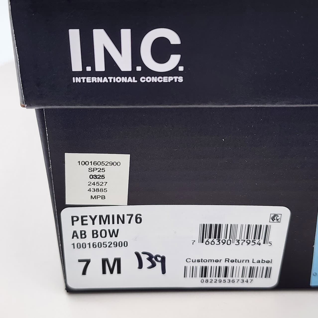 NEW - I.N.C. International Concepts Peymin76 AB Bow Rhinestone Slide Sandals 7 M - Thumbnail 9