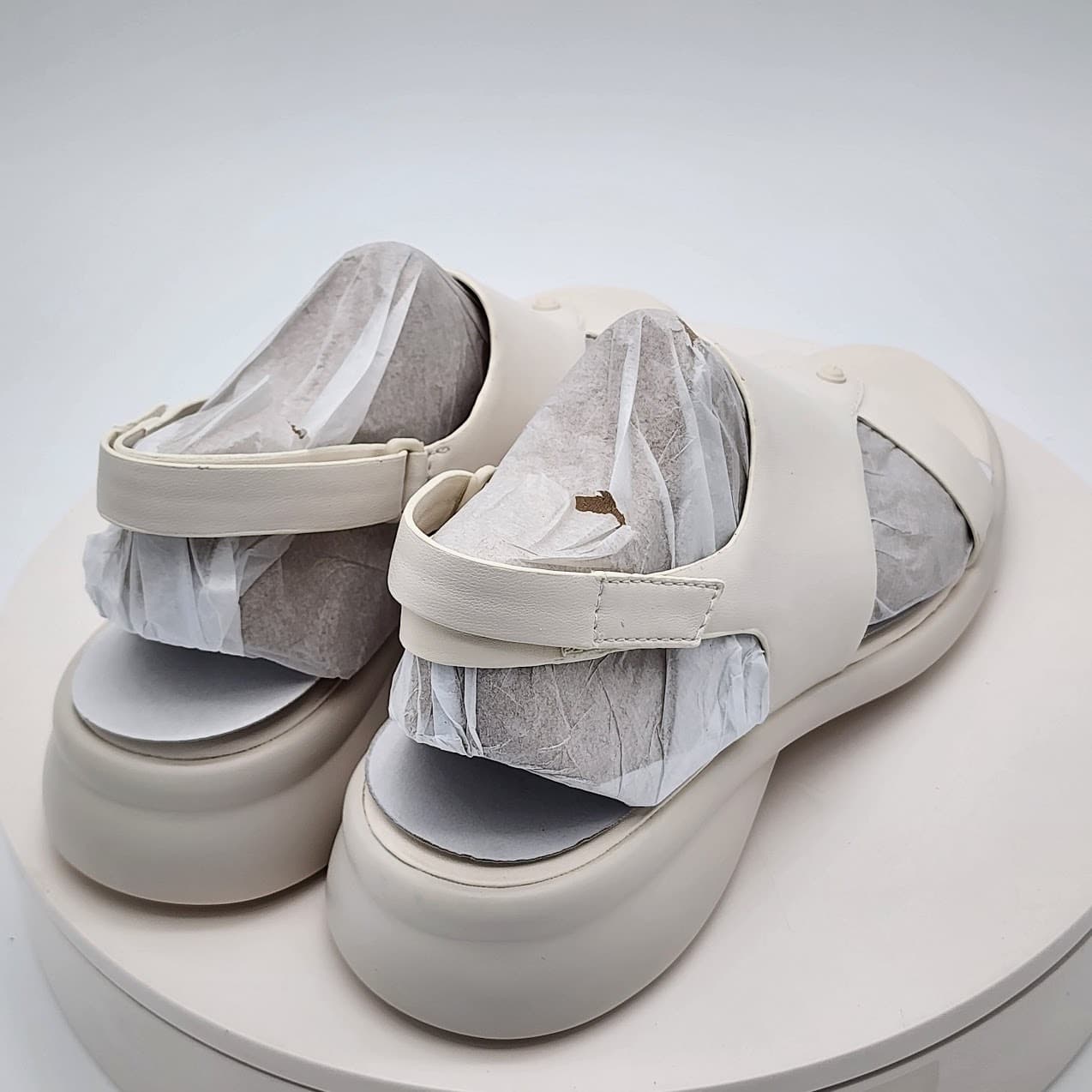 NEW Naturalizer Lillian White Slingback Comfort Sandals Women's Size 8.5M - Thumbnail 3