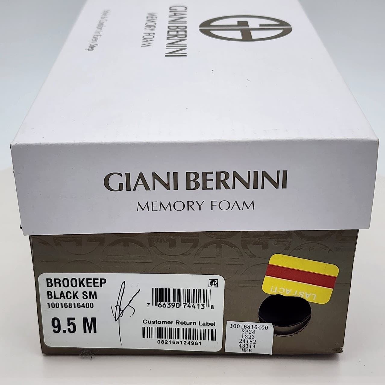 New Giani Bernini BrookeEP Black Memory Foam Ballet Flats Women's Size 9.5 M - Thumbnail 9