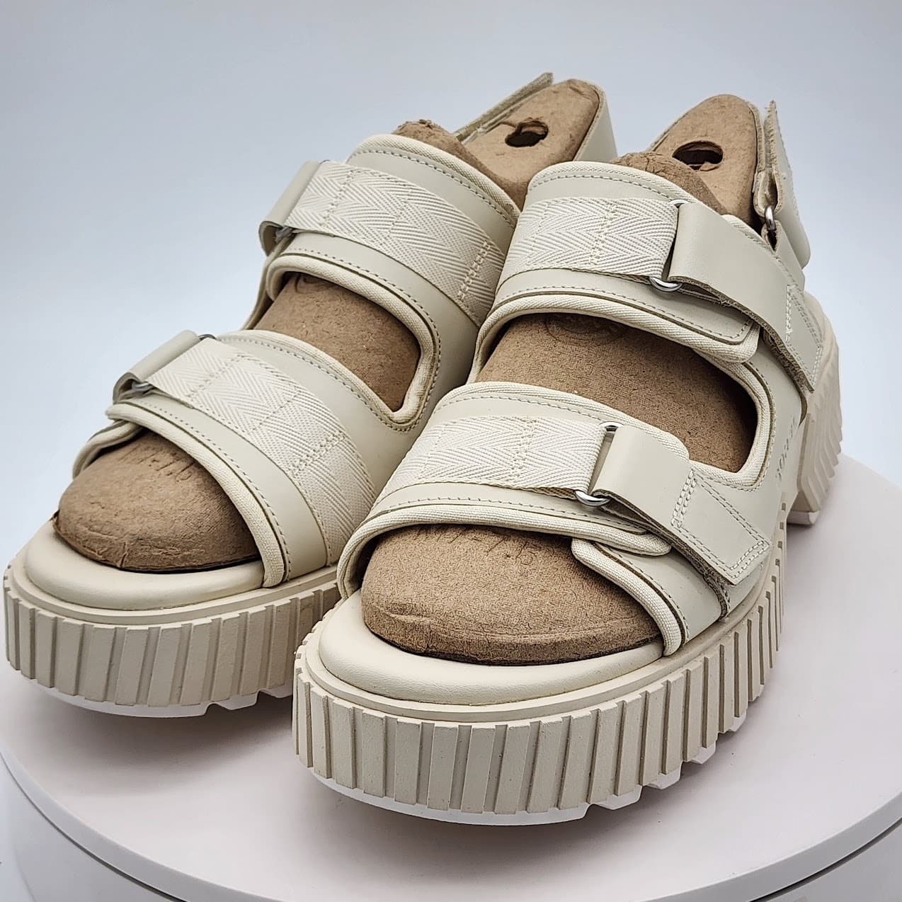 NEW Sorel ONA Ave Multistrap Sandals Beige Womens Size 11 Sport Platform Sandals - Thumbnail 5