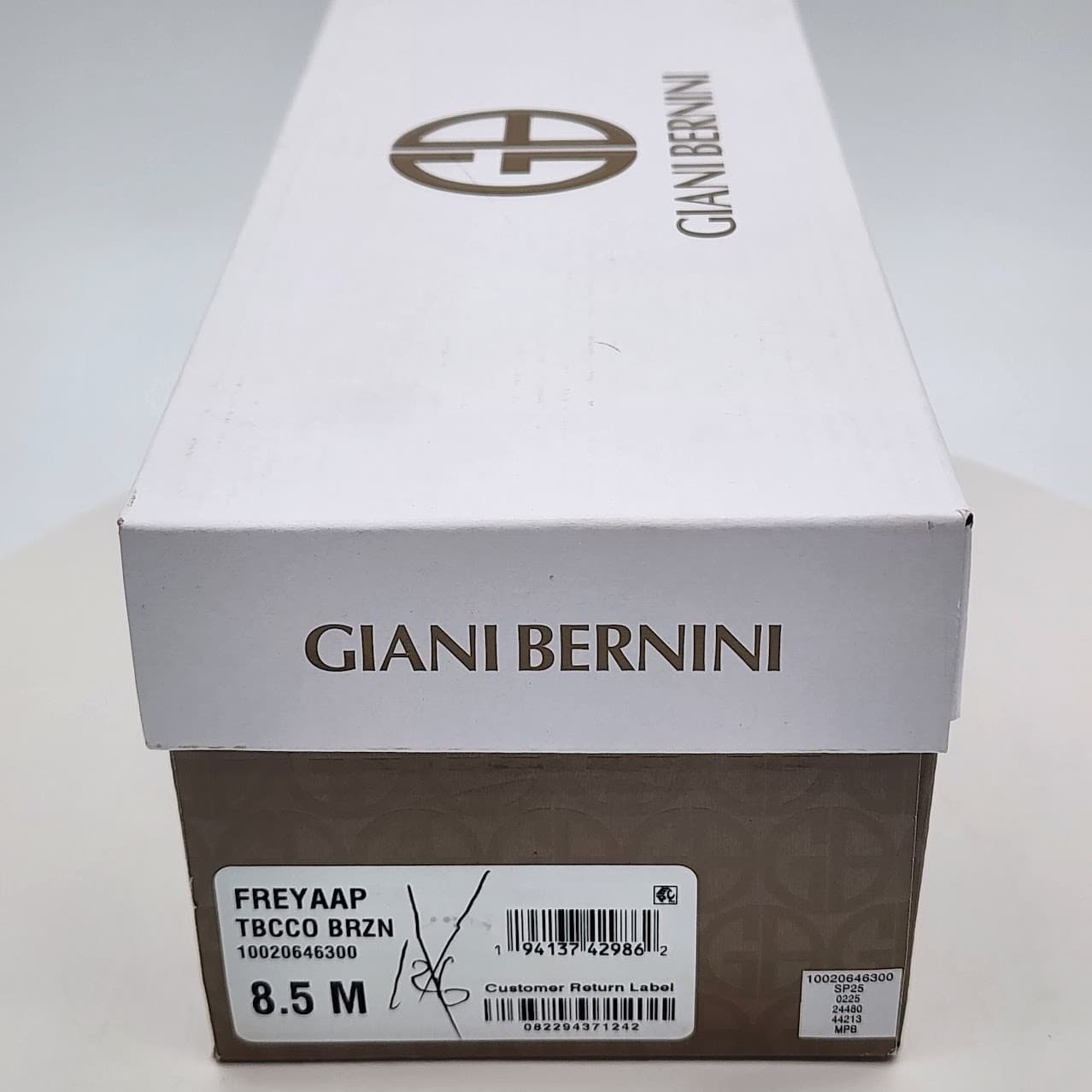 NEW - Giani Bernini FreyaAP Tobacco Bronze Slide Sandals Women's Size 8.5M - Thumbnail 9