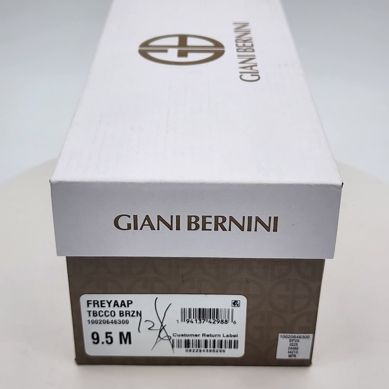 NEW - Giani Bernini FreyaAP Tobacco Bronze Slide Sandals Women's Size 9.5M - Thumbnail 9