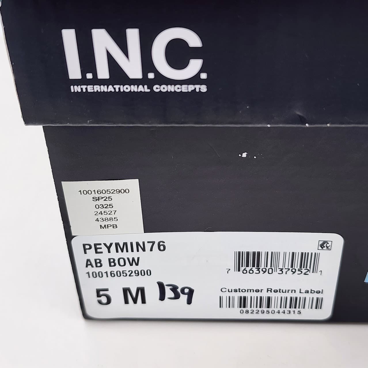 NEW - I.N.C. International Concepts Peymin76 AB Bow Rhinestone Slide Sandals 5M - Thumbnail 9