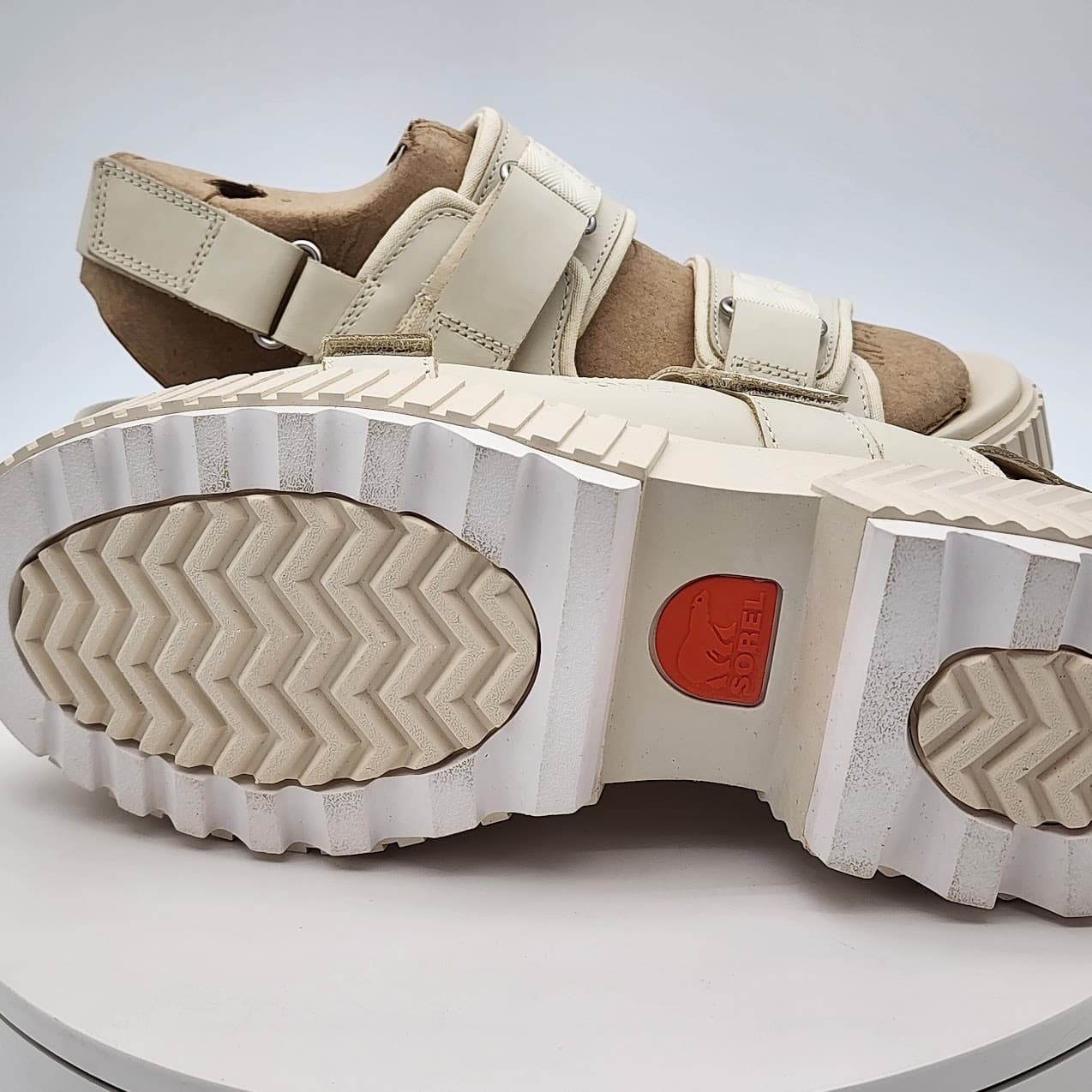 NEW Sorel ONA Ave Multistrap Sandals Beige Womens Size 11 Sport Platform Sandals - Thumbnail 8