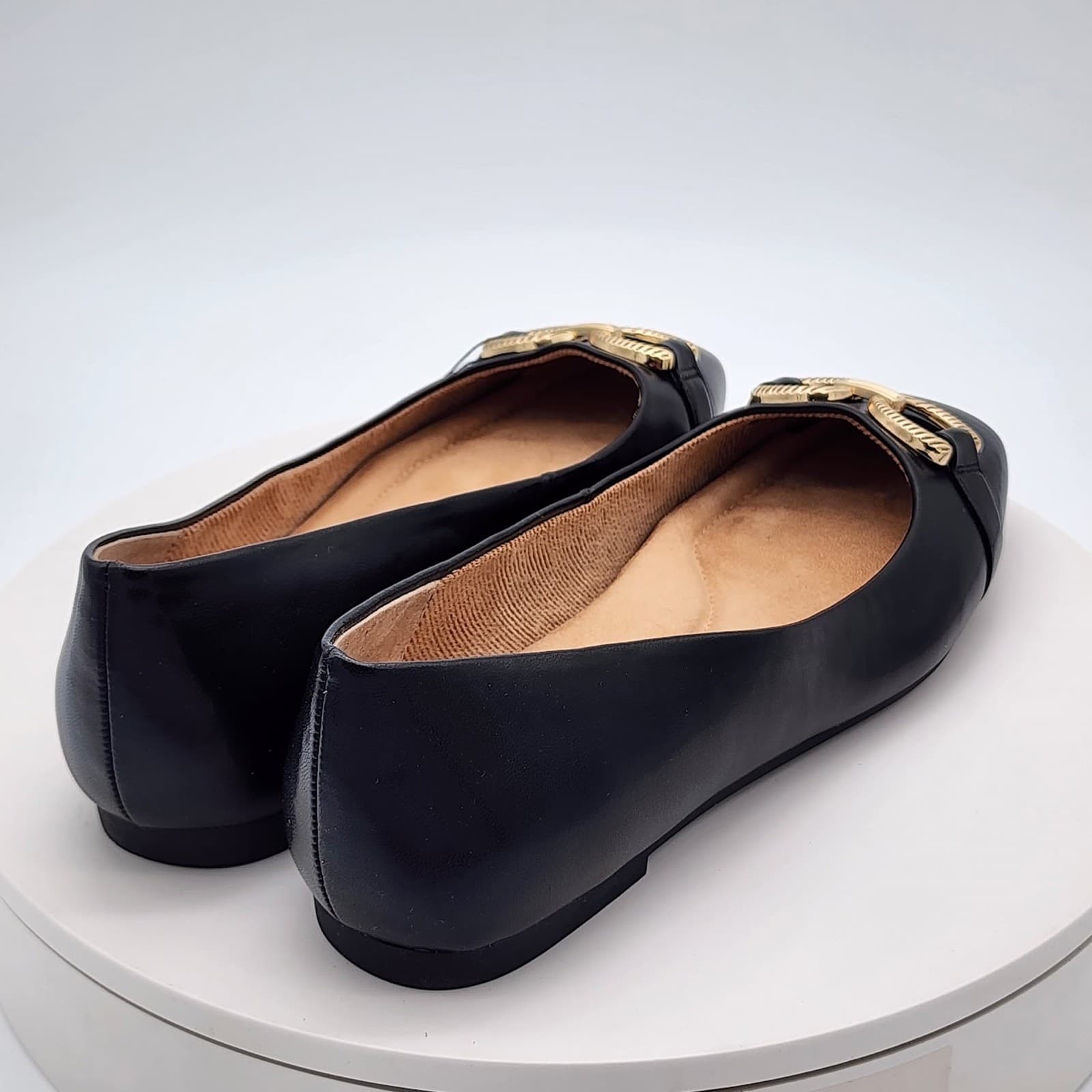 New Giani Bernini BrookeEP Black Memory Foam Ballet Flats Women's Size 9.5 M - Thumbnail 3