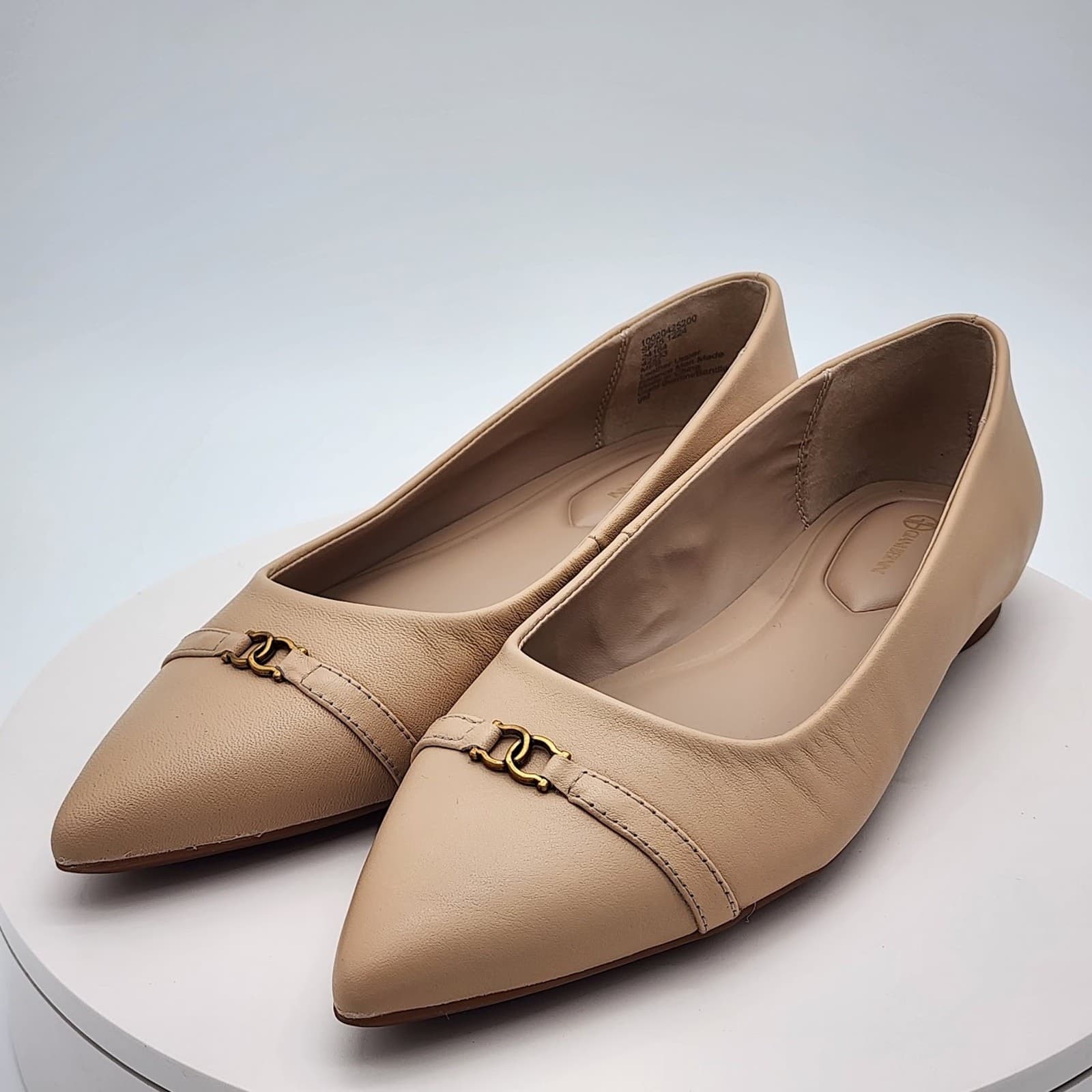 NEW - Giani Bernini Bentlley Women’s Ginger Pointed Toe Flats Slip On Size 9.5 M - Thumbnail 5