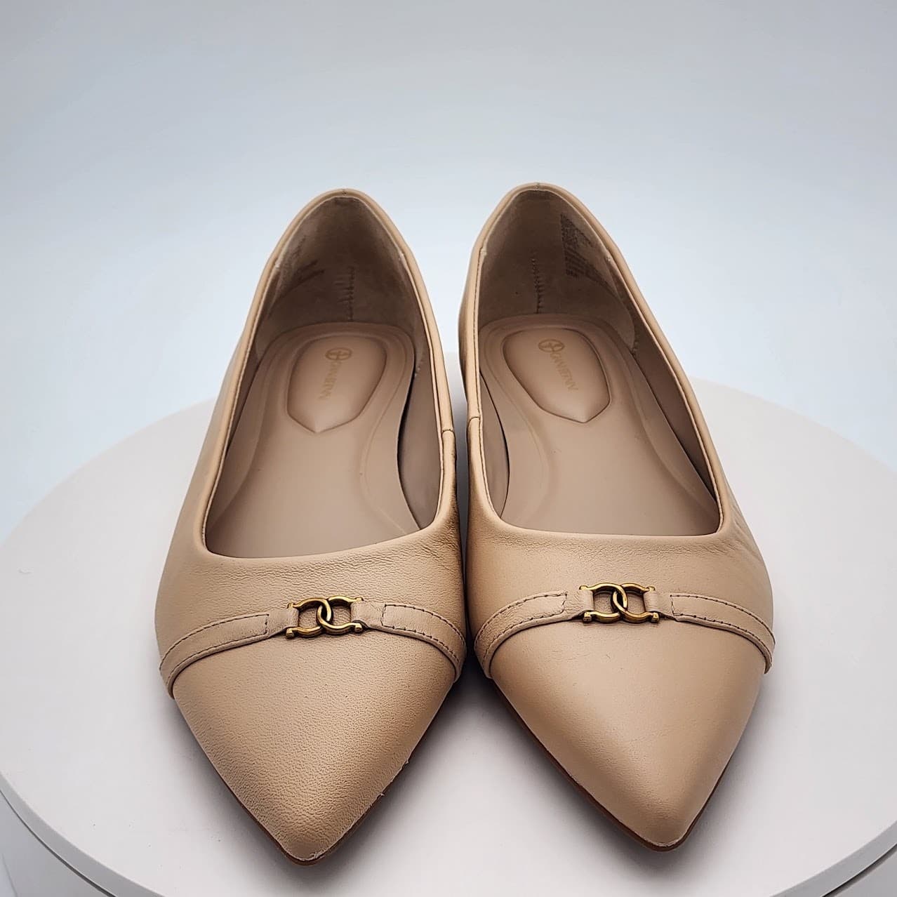 NEW - Giani Bernini Bentlley Women’s Ginger Pointed Toe Flats Slip On Size 9 - Thumbnail 6