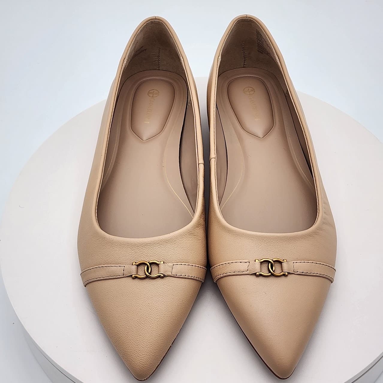 NEW - Giani Bernini Bentlley Women’s Ginger Pointed Toe Flats Slip On Size 9 - Thumbnail 7