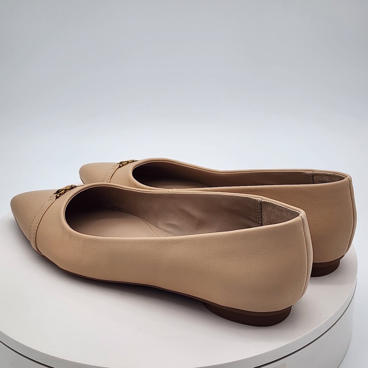 NEW - Giani Bernini Bentlley Women’s Ginger Pointed Toe Flats Slip On Size 10 M - Thumbnail 5