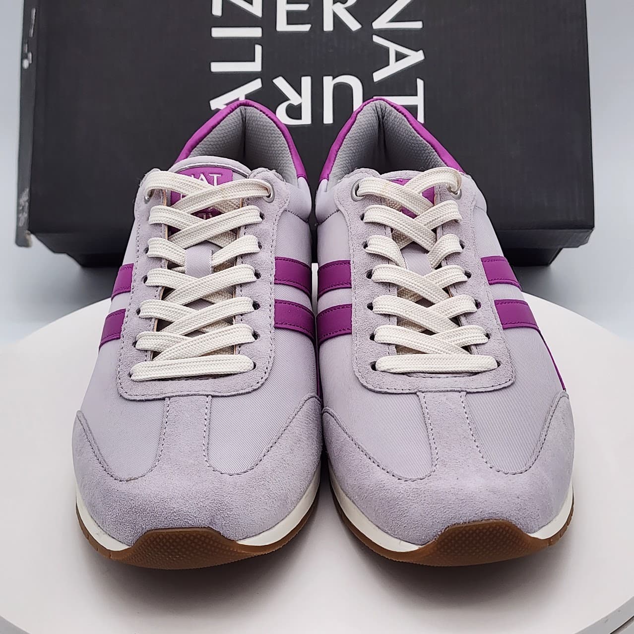Naturalizer Lorena Lilac Violet Suede Fabric Sneakers Women’s 9.5M - Thumbnail 7