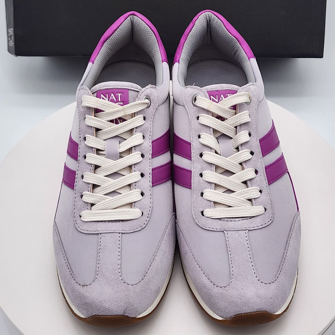 Naturalizer Lorena Lilac Violet Suede Fabric Sneakers Women’s 9.5M - Thumbnail 8