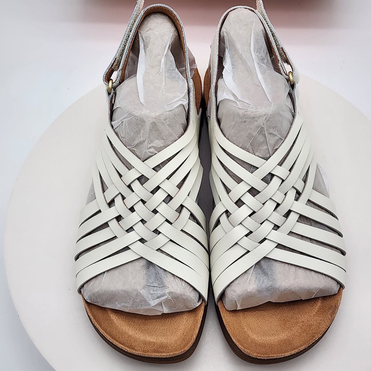 Easy Spirit Mar Ivory Woven Slingback Comfort Sandals Women’s Size 8 - Thumbnail 7