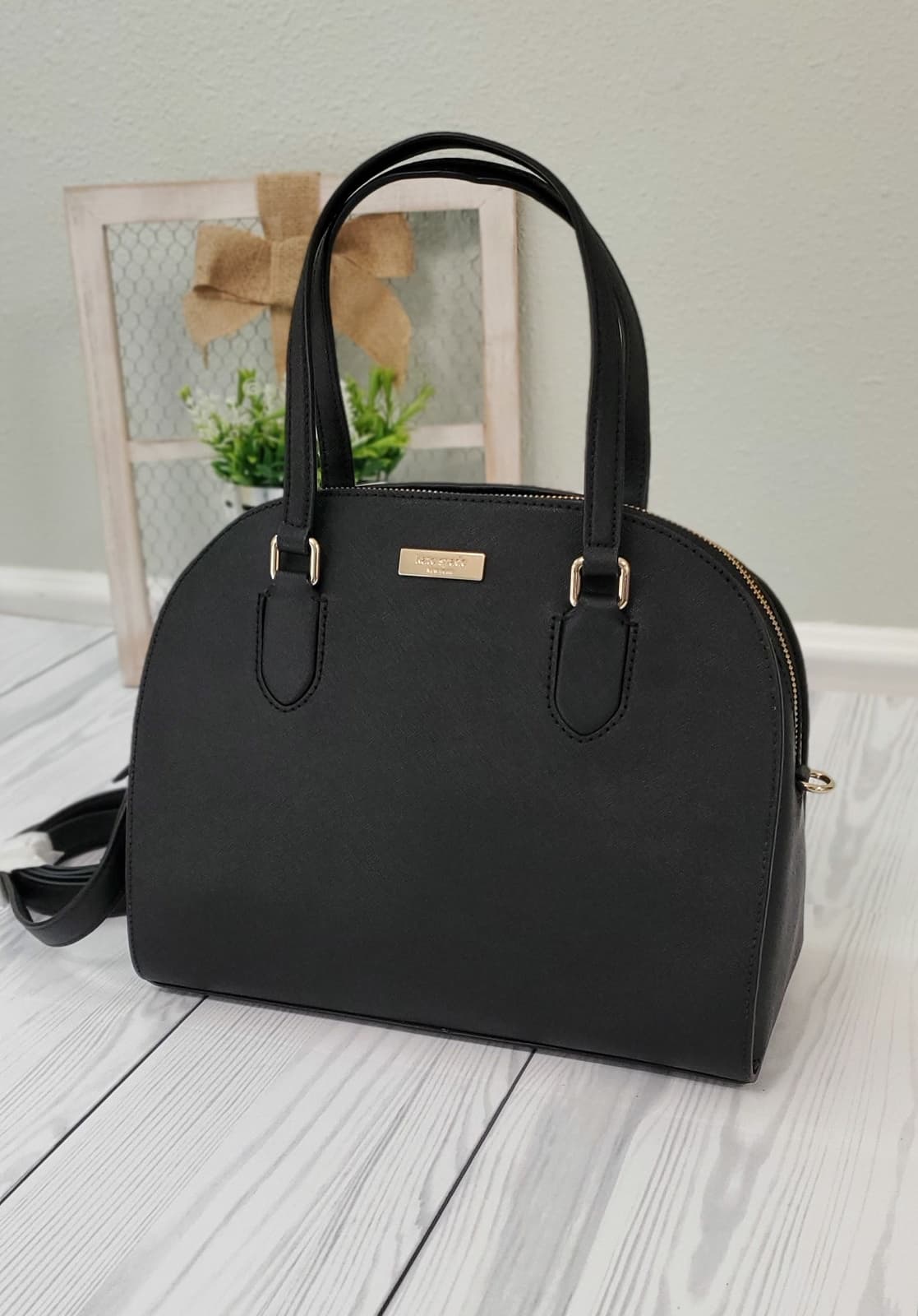 kate spade new york Laurel Way Leather Reiley Satchel