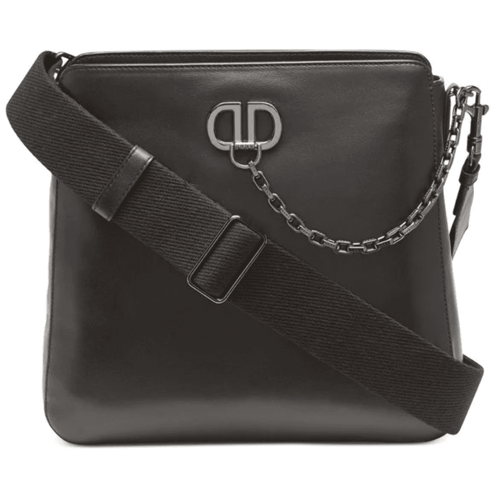 DKNY Linton Leather Messenger