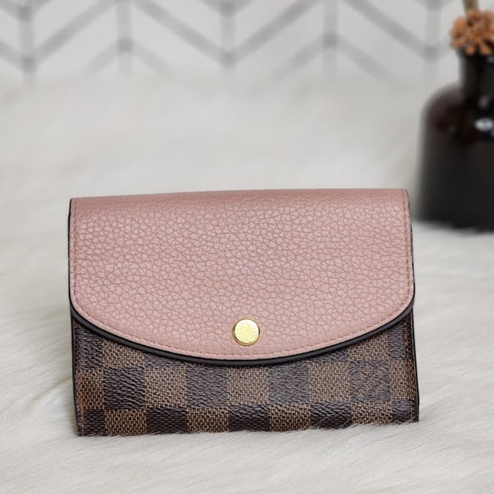 Louis Vuitton Normandy Damier Ebene Compact Wallet